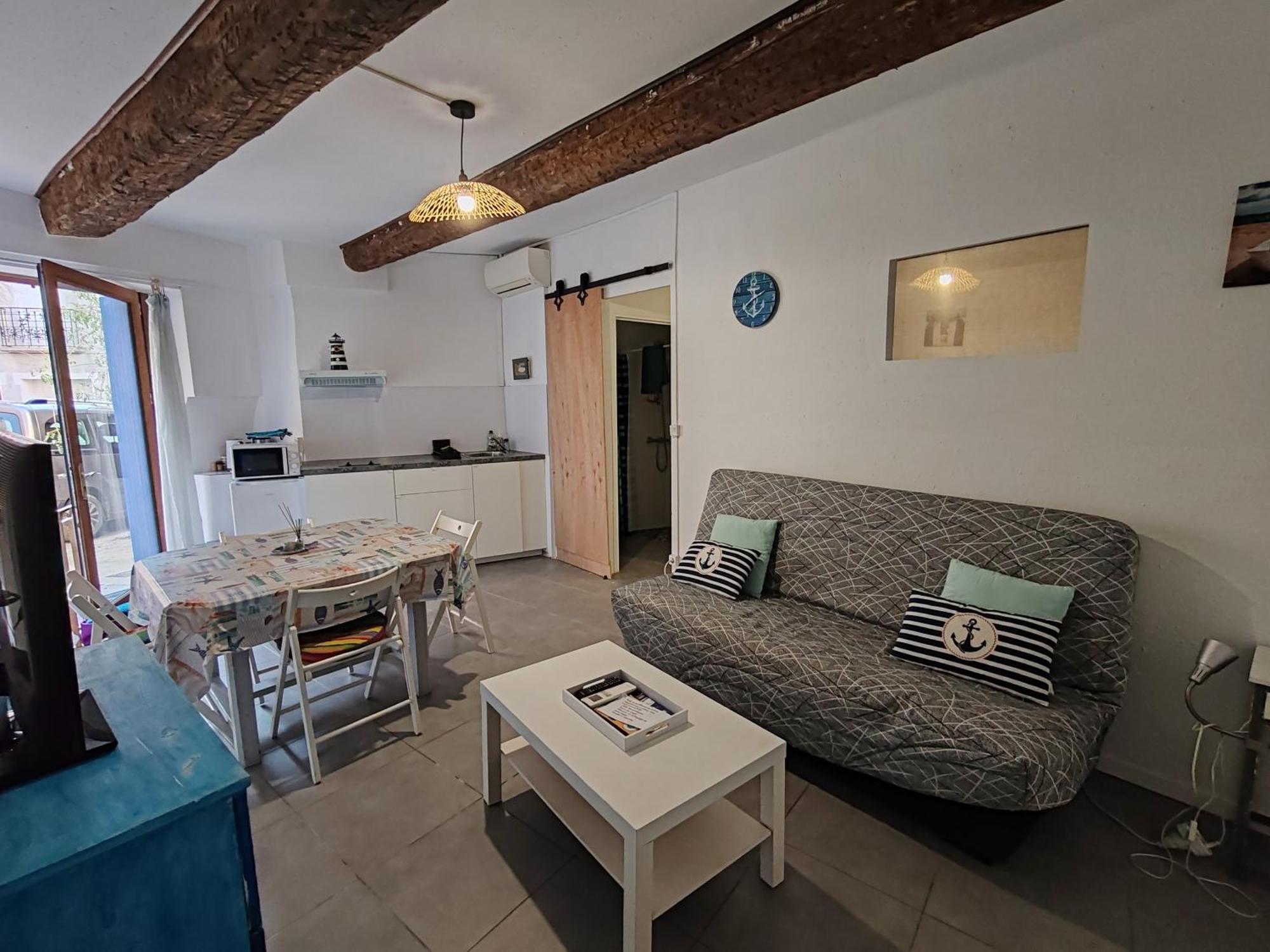 Joli T2 Ambiance Nautique Climatise Et Bien Situe Διαμέρισμα Marseillan  Εξωτερικό φωτογραφία