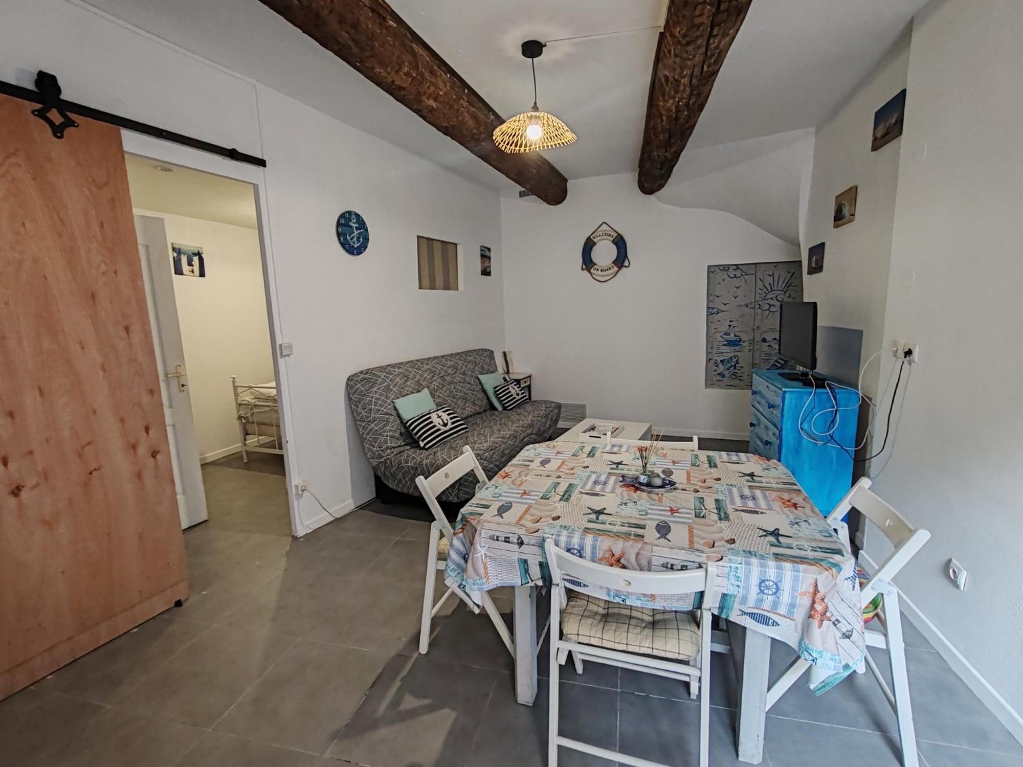 Joli T2 Ambiance Nautique Climatise Et Bien Situe Διαμέρισμα Marseillan  Εξωτερικό φωτογραφία